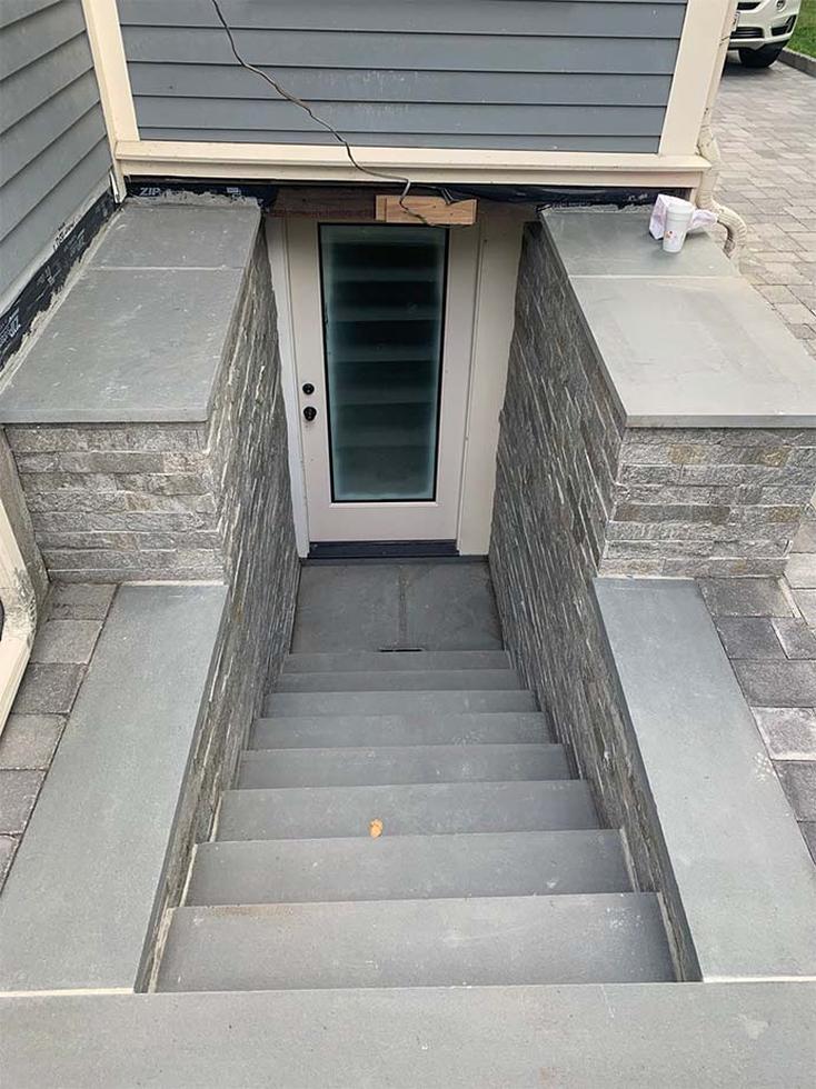 Basement Entrance Step