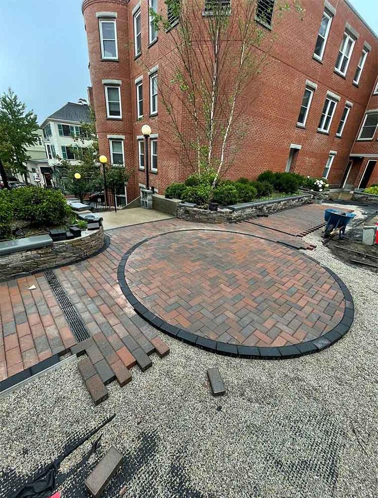 Brick Paver Patio