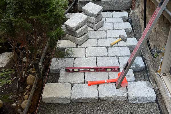 Residential Walkway Installation Residential Walkway Installation