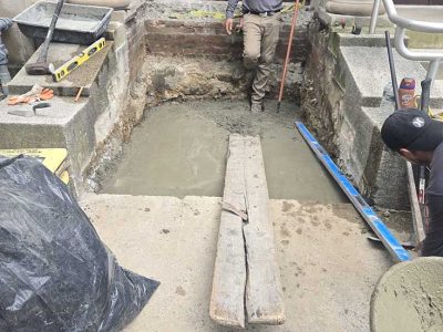 Granite Stair Installation