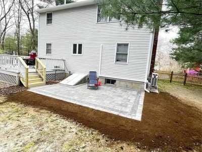 After Brick Paver Patio Construction