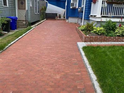 After Driveway Installation