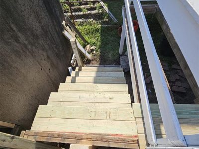 After Pressure Treated Wood Decking