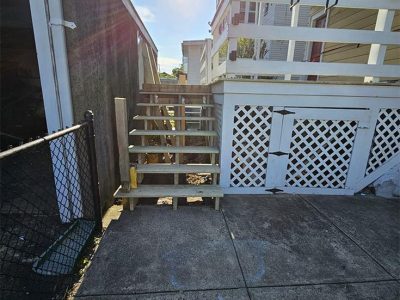 After Pressure Treated Wood Decking