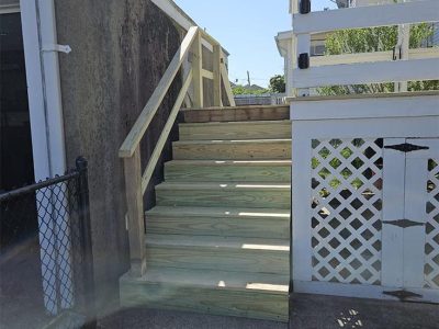 After Pressure Treated Wood Decking