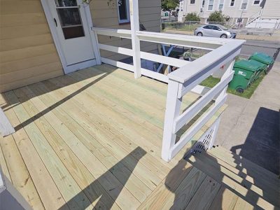 After Pressure Treated Wood Decking