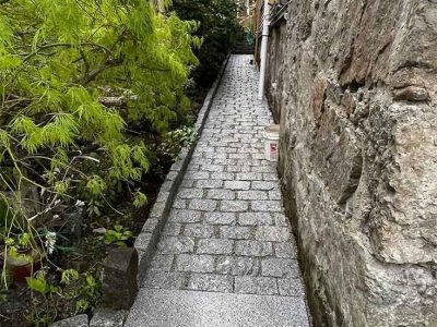 After Walkway Installation