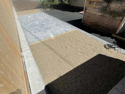 Backyard Paver Patio Construction