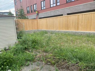 Backyard Paver Patio Construction