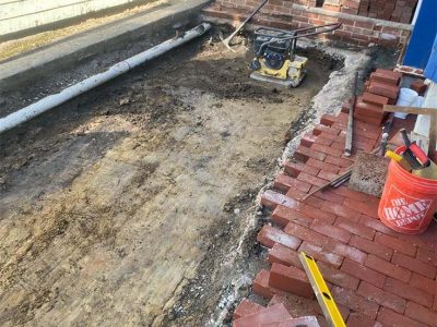 Before Driveway Installation