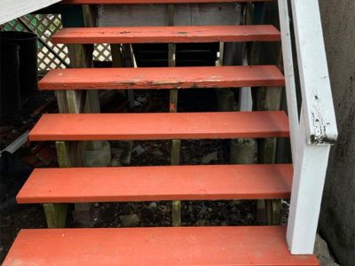 Before Pressure Treated Wood Decking