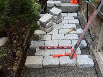 Before Walkway Installation