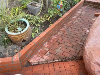 Brick Garden Wall