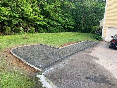 Brick Patio Installation