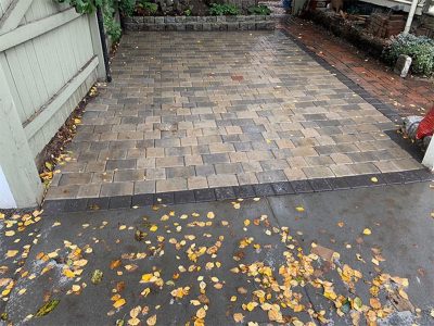 Brick Patio Installation