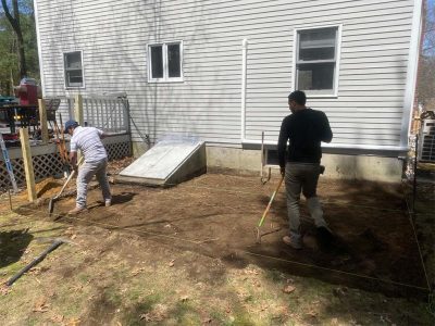 Brick Paver Patio Construction