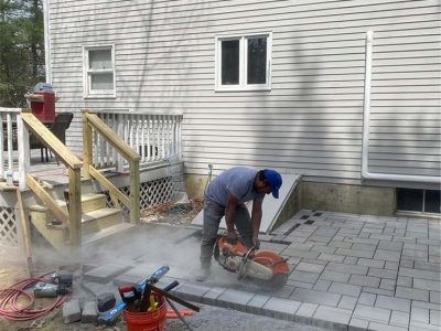 Brick Paver Patio Construction