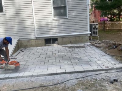 Brick Paver Patio Construction