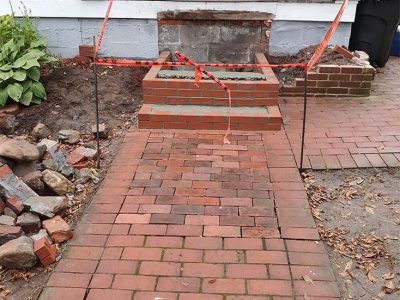 Brick Stair Building