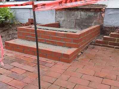 Brick Stair Building