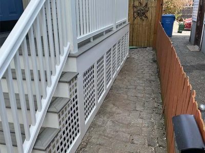 Composite Wood Deck Installation
