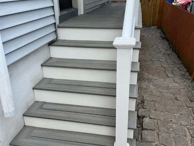 Composite Wood Deck Installation