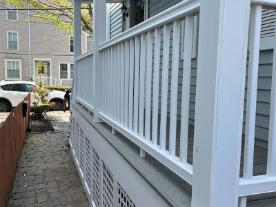 Composite Wood Deck Installation