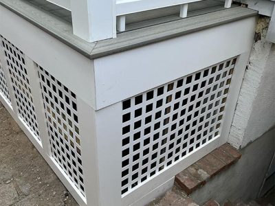 Composite Wood Deck Installation
