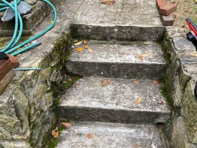 Concrete Door Step Restoration