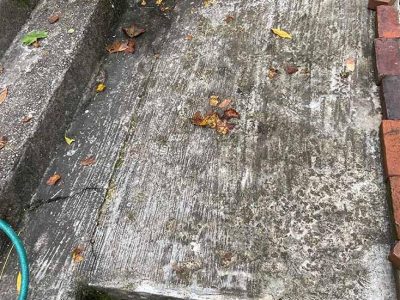 Concrete Door Step Restoration