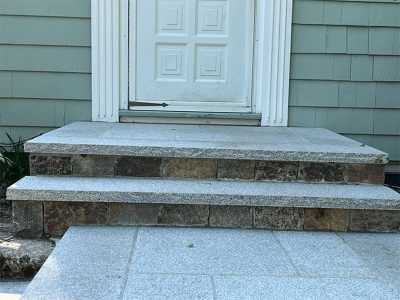 Concrete Door Step Restoration