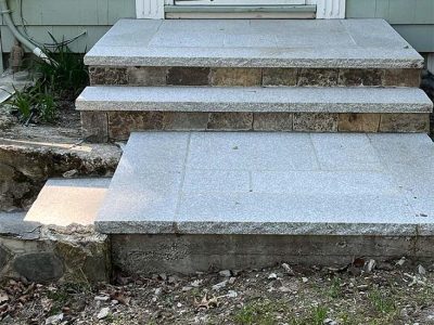 Concrete Door Step Restoration