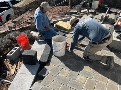 Concrete Paver Walkway