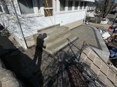 Concrete Paver Walkway