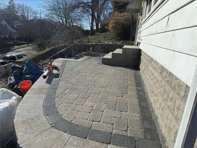 Concrete Paver Walkway