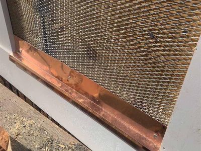 Copper Cap Installation