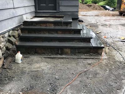 Door Stone Steps