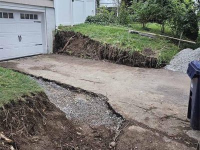 Garden Retaining Wall