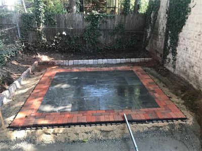 New Patio Installation