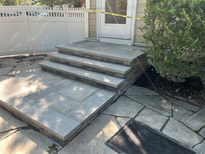 New Stone Stair Installation