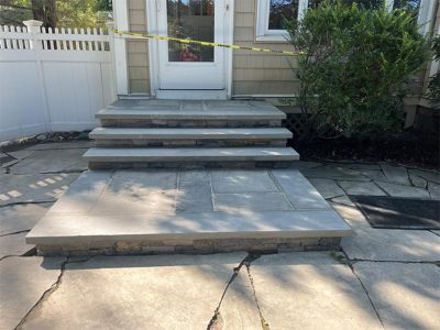 New Stone Stair Installation