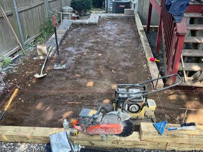 Paver Patio Construction