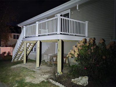 Residential Composite Deck Building
