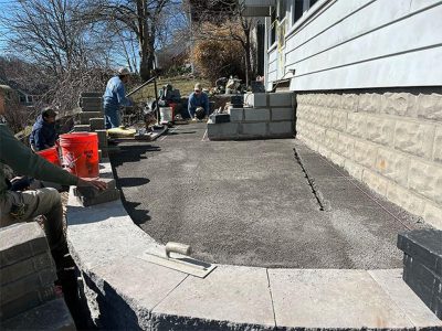 Residential Concrete Stair Construction