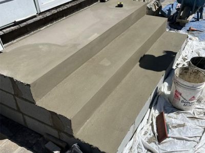 Residential Concrete Stair Construction