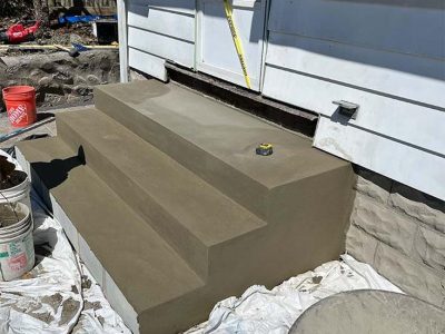 Residential Concrete Stair Construction
