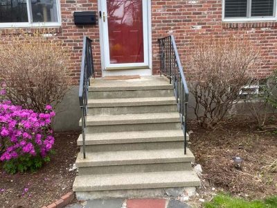Residential Concrete Step Installation