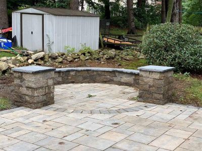 Residential Retaining Wall Installation