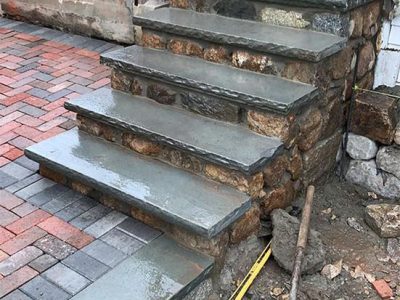Stone Stair Installation